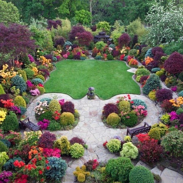 Home Exterior Designs Stone Walkway