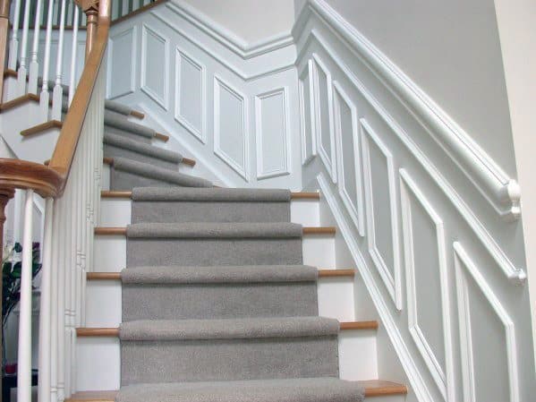 home interior stair trim