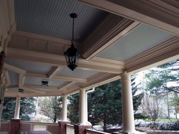 coffered ceiling
