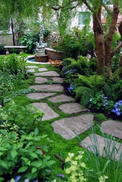 Home Stone Walkway Ideas