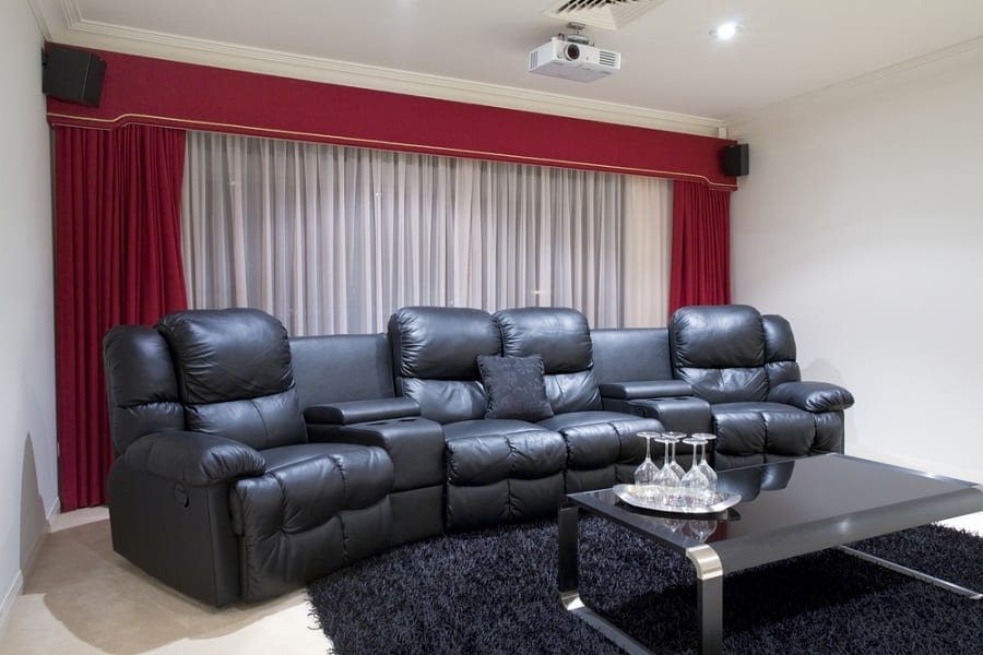 Home Theater Seating Interior Ideas