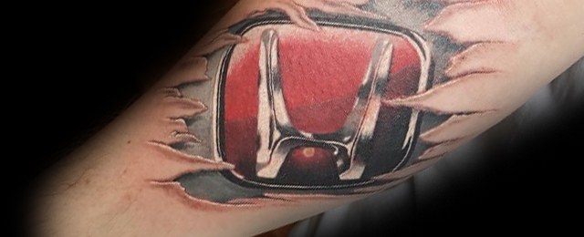 Honda Tattoo Ideas For Men