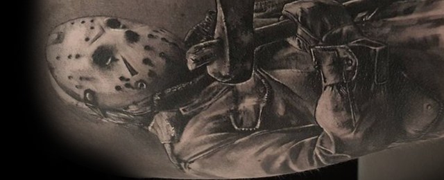 Horror Movie Tattoos For Men Scary Film Design Ideas