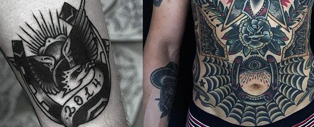 Horseshoe Tattoo Designs For Men