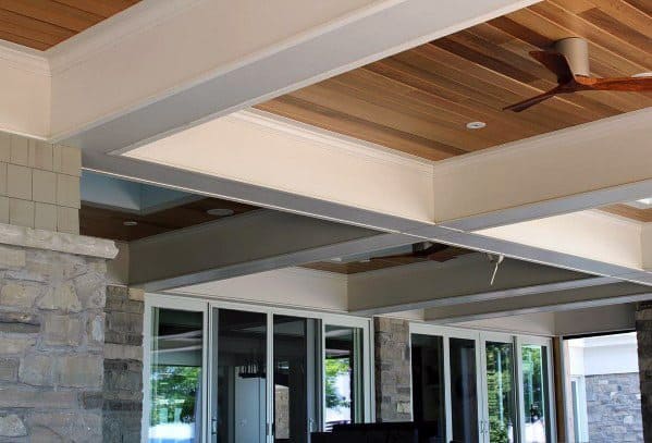 coffered ceiling