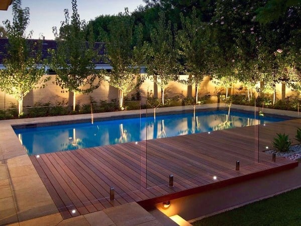 poolside lighting solution