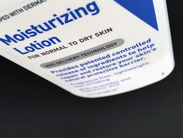 moisturizing lotion for a tattoo