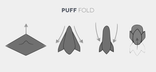 How To Fold A Puff Pocket Square