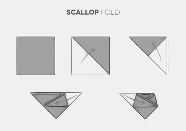 How To Fold A Scallop Pocket Square