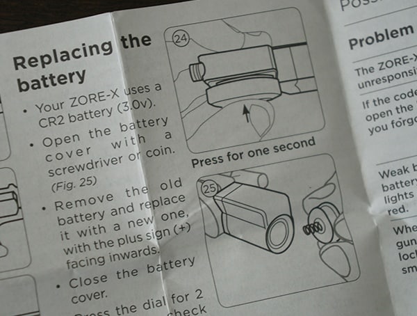 How To Replace Zore X Core 9×19 Battery Instructions
