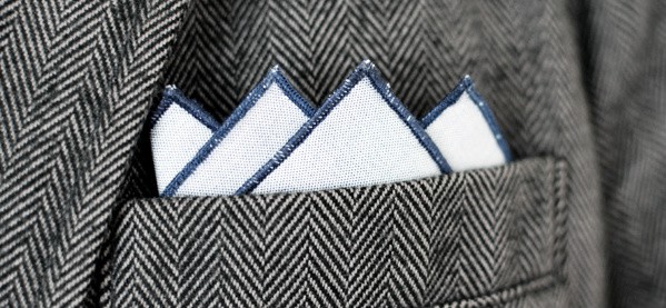 How To Wear A Four Point Pocket Square