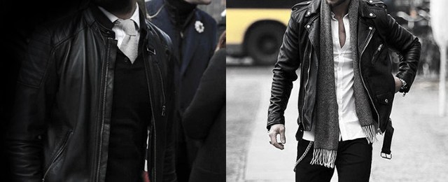 How To Wear A Leather Jacket For Men