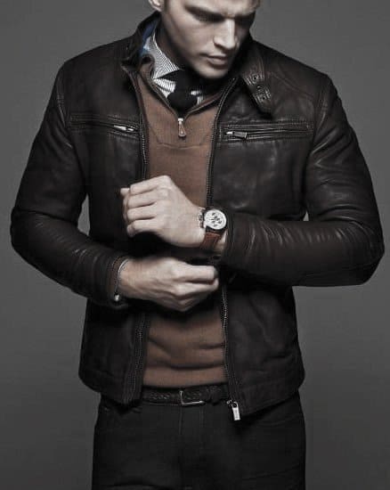 How To Wear A Leather Jacket Leather Jacket Outfits Styles For Gentlemen