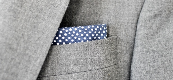 How To Wear A Straight Pocket Square