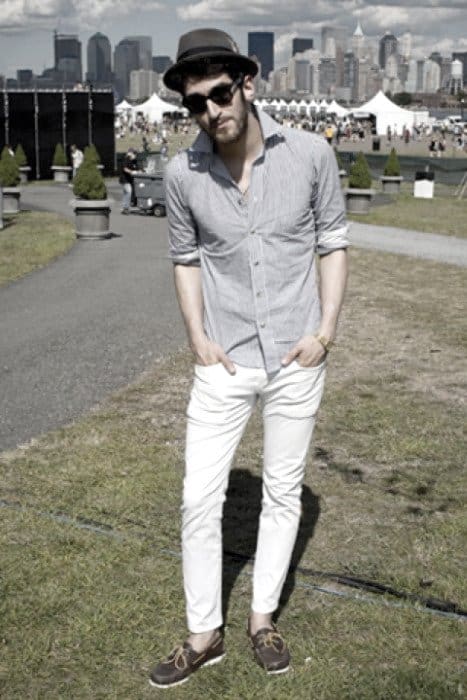 How To Wear Guy With Sharp Looking Boat Shoes Outfits Outfit
