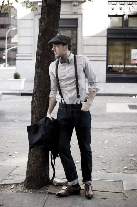 How To Wear Masculine Suspenders With Jeans Outfits Style Ideas For Men