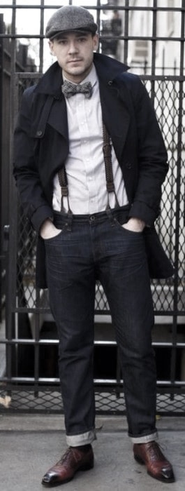 How To Wear Mens Suspenders With Jeans Outfits Outfit Style Ideas