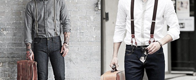 How To Wear Suspenders With Jeans