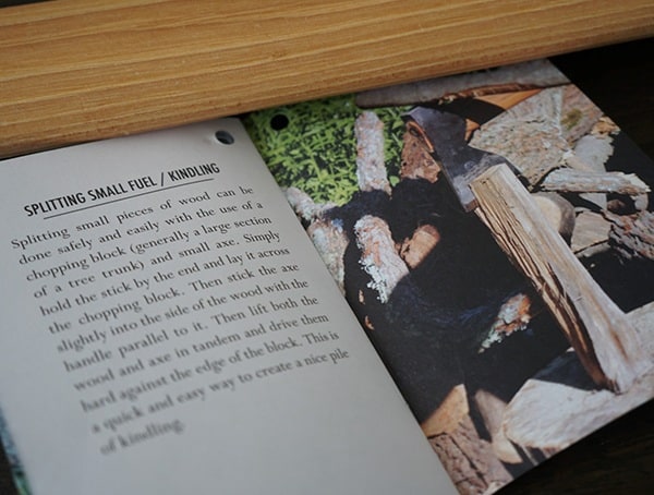 Hults Bruk American Felling Axe Booklet Splitting Small Fuel Kindling