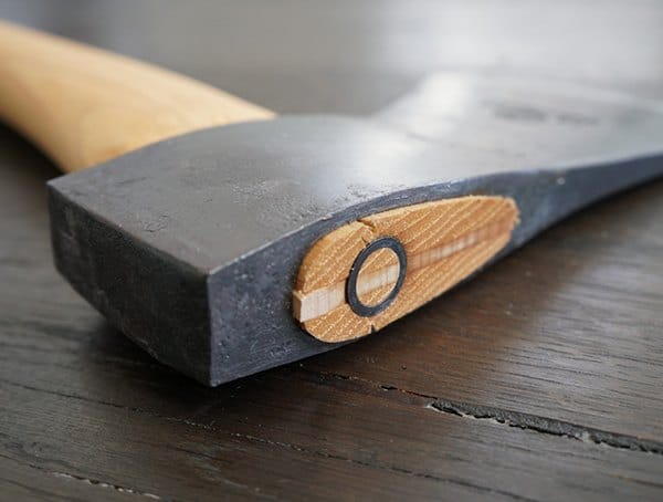 Hults Bruk American Felling Axe Head Details