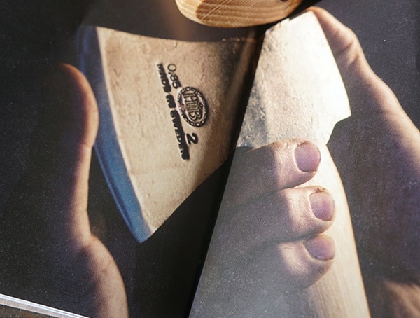 Hults Bruk Axe Factory Two Inch Steel Head