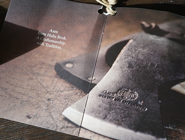 Hults Bruk Craftmanship Tag