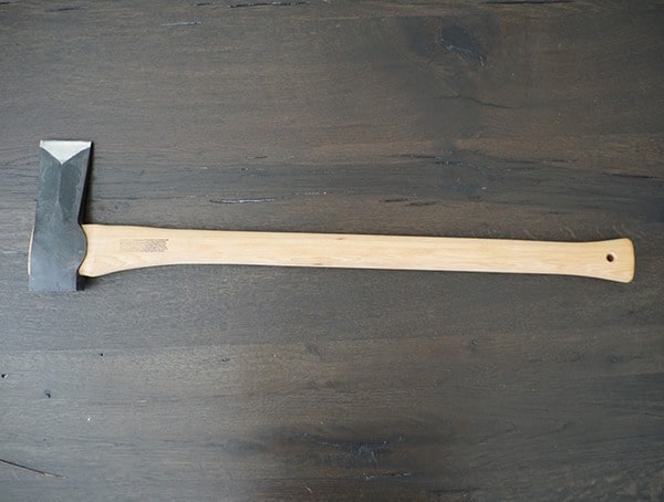 Hults Bruk Sarek Splitting Axe Back View