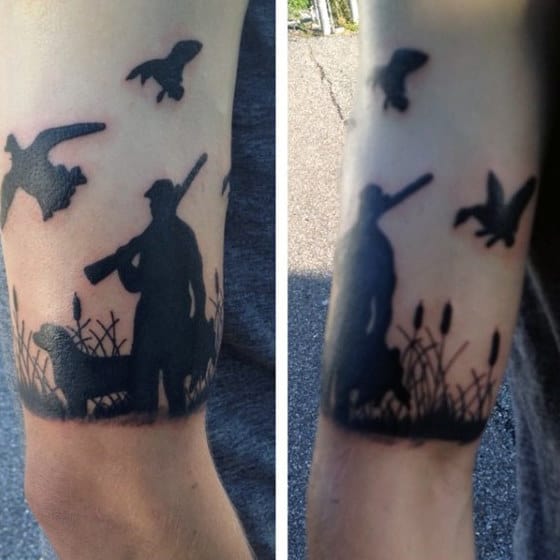 Hunting Tattoo Design Inspiration For Men On Wrist