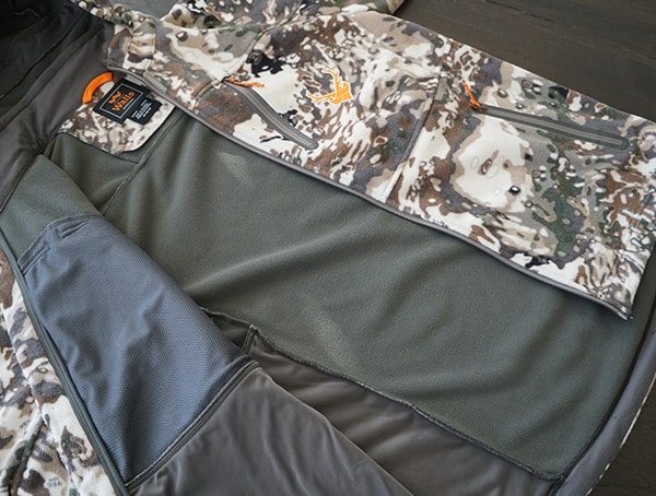 Hunting Walls Pro Series Xelerator Jacket Interior Lining