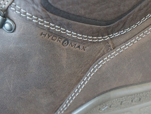Hydromax Technology Treated Boot Leather