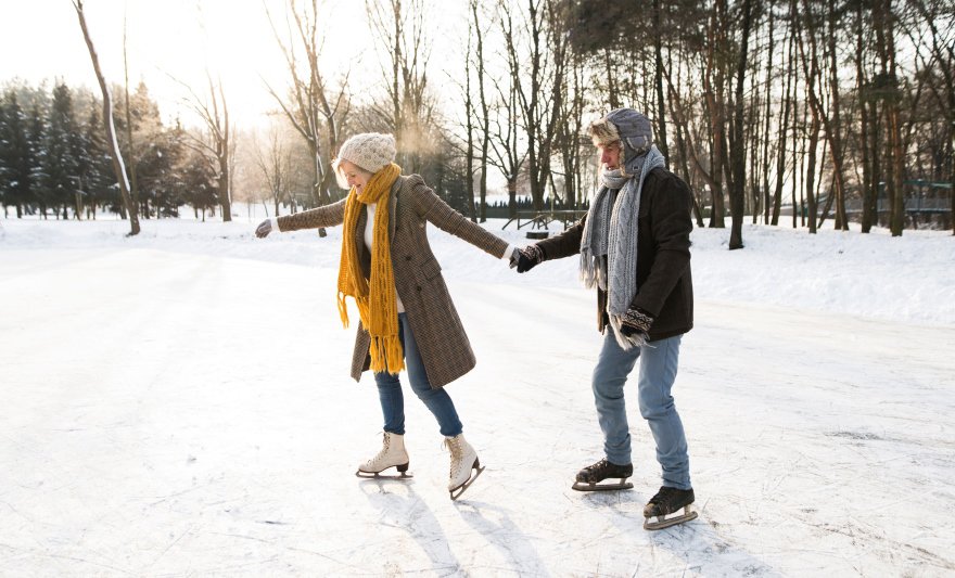 ice skating rainy day date ideas