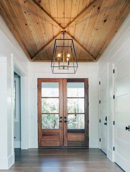 modern geometric cage lamp