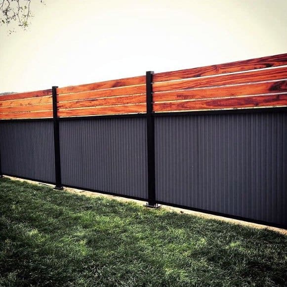 composite modern fence