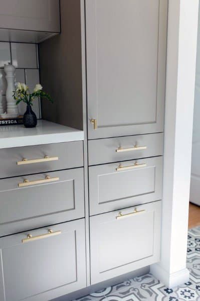 gold-plated hardware 