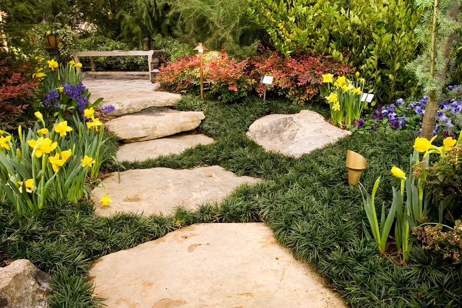 flagstone steps 