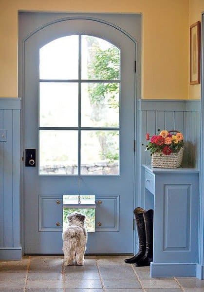 Impressive Doggy Entrance At Bottom Of Door Ideas