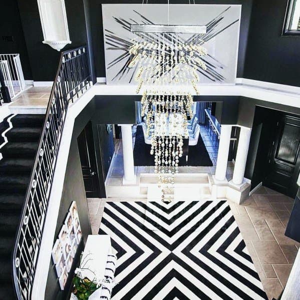 tiered crystal chandelier