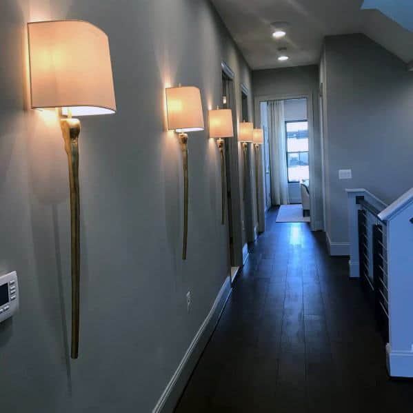 Impressive Hallway Lighting Ideas Wall Sconces
