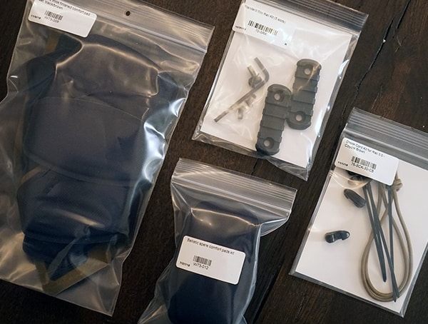 Included Accessories With Team Wendy Exfil Ballistic Sl Helmets