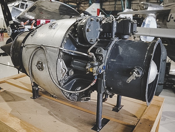 Incredible Avation Military Jet Engine Display