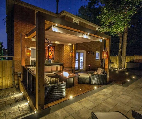 Incredible Deck Lighting Home Designs