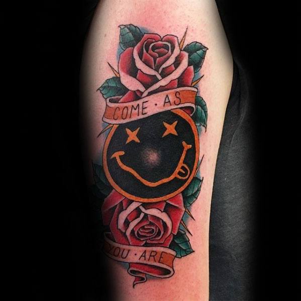 Incredible Nirvana Tattoos For Men