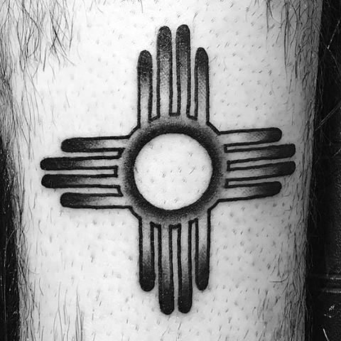 Incredible Zia Tattoos For Men Old School Traditional Leg