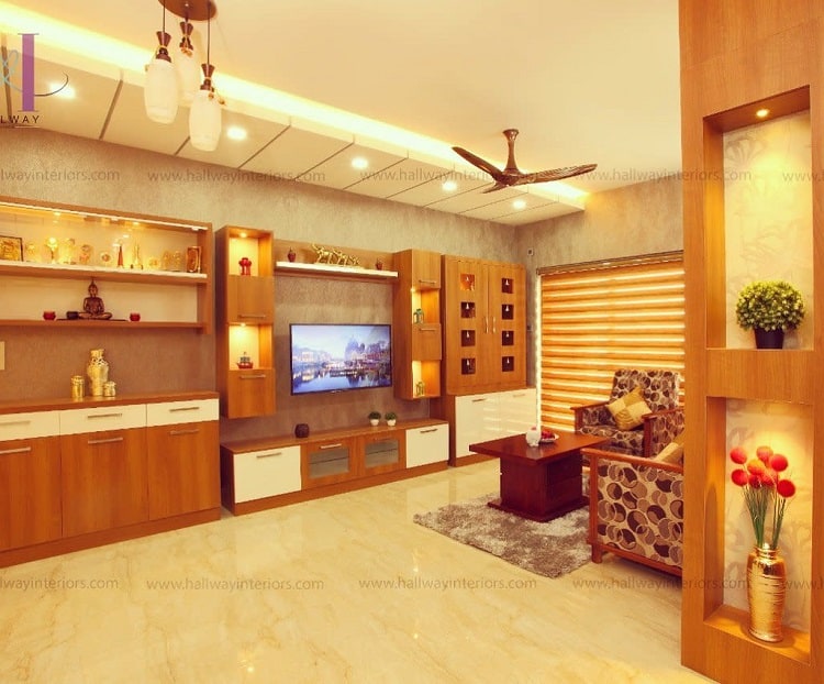 wood cupboards and tv cabinet led roof lighting fan wall mounted tv