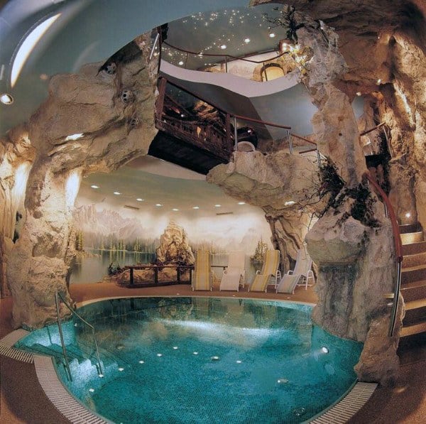 Indoor Home Swimming Pool Cave Design