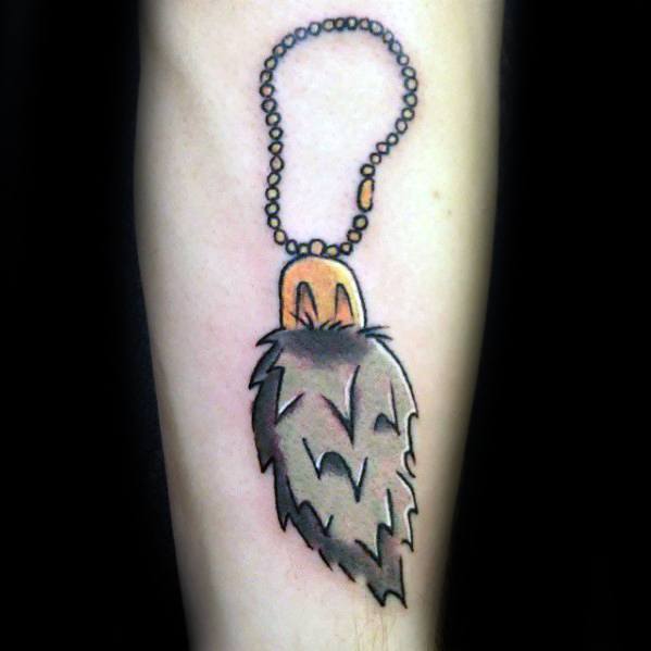 Inner Forearm Rabbit Foot Tattoo Ideas For Males
