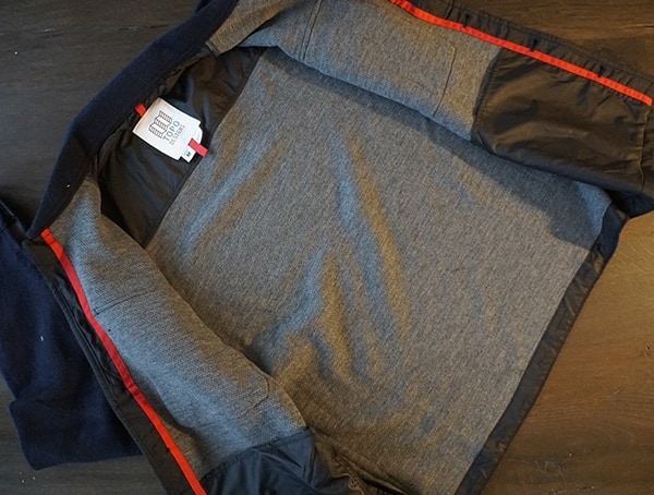 Inner Lining Mens Topo Designs Wool Shirt Gray And Navy