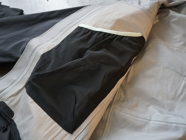 Inner Mesh Pocket On Interior Of Trew Cosmic Jacket For Men