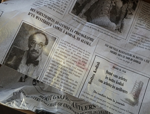 Inner Shoe Box Paper Kodiak Thane Mens Boots