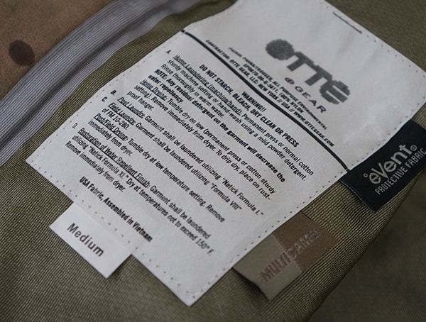 Inner Tag Care Instructions Otte Gear Patrol Parka For Men